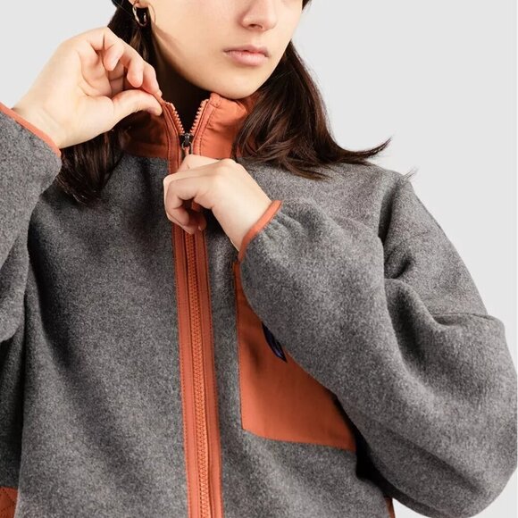 NWT Patagonia Synchilla Grey Fleece Winter Jacket - Picture 3 of 5